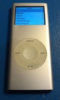 Apple Nano iPod 2GB 2nd Generation  Player SILVER 2 GB w/ 30 day 