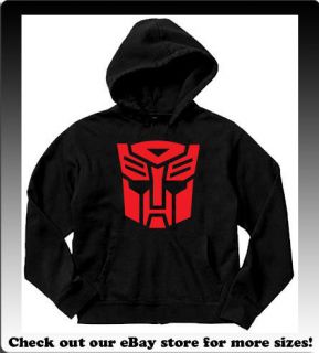 Autobot Transformers Hoodie Hooded Sweatshirt   All Sizes