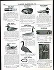 1940 AD Molded Carry Lite Duck Decoys Armstrong Featherweight Goose 