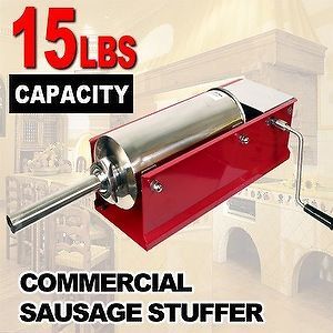 New MTN Countertop Desk Commercial Restaurant Sausage Stuffer   15Lbs