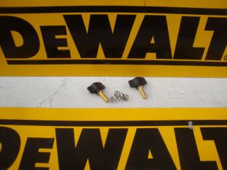dewalt fence screws springs to fit routers dw625
