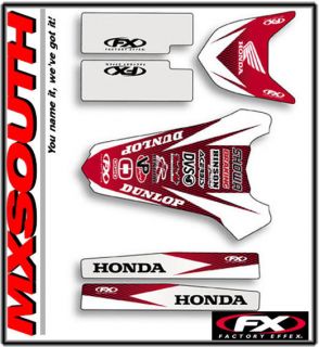 Factory Effex Universal Trim Graphic Kits Honda CR250R 1997   1999 