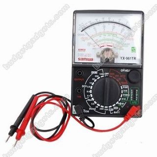 new analog multimeter voltmeter ammeter ac dc meter ohm from