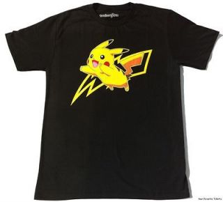 Pokemon Pikachu Lighting 30 Single Officially Licensed Adult Shirt S 