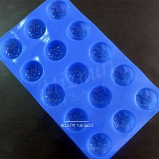 mizsoap] silicone soap mold/Multiple holes/making supplies/Rose of 