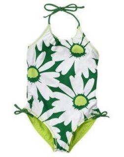   NWT Daisy Delightful Reversible one piece Swimsuit 3 4 5 6 7 swim suit