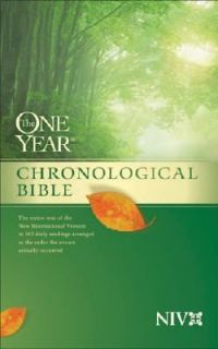 The One Year Chronological Bible NIV by Tyndale House Publishers Staff 