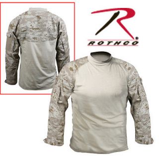 rothco combat shirt in desert digital camo more options size