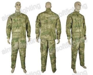   Military Special Force Combat Uniform Shirt & Pants A TACS FG Medium A