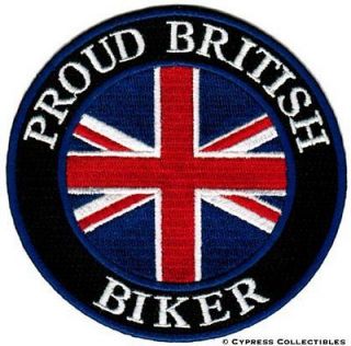   BRITISH embroidered iron on PATCH UK ENGLAND FLAG BRITAIN UNION JACK