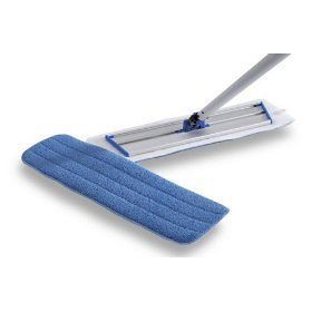 MicroMax Commercial Grade Microfiber Wet Mop Cover 24In. BLUE