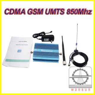 GSM 850MHz Signal Repeater Booster CDMA Cell Phone Signal Booster 