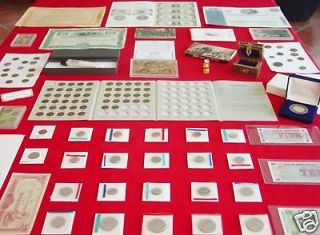 us coin collection lot gold proof set silver more wheats