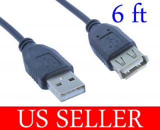   USB2.0 A Male to A Female Extension Cable Black(U2A1 A2 ​06BLK