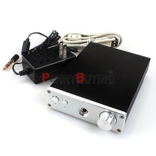   24Bit 96K Hi Fi Preamp DAC Coaxial/Optical/USB + Headphone Amplifier