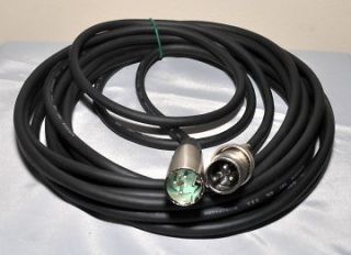 Microphone Cable for Vintage Shure 51 55 55s & Other Mics 3 Pin 