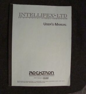 rocktron intellifex ltd user manual mint from croatia republic of