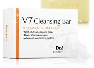 dr jart+ v7 cleansing bar 100g vitamin soap from korea