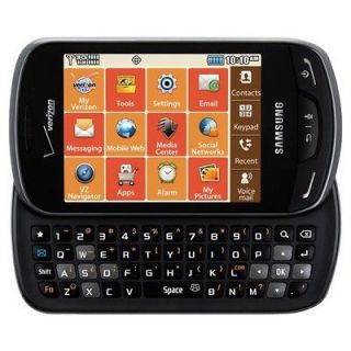   Verizon Samsung Brightside SCH U380 Black 3G CDMA QWERTY Cell Phone