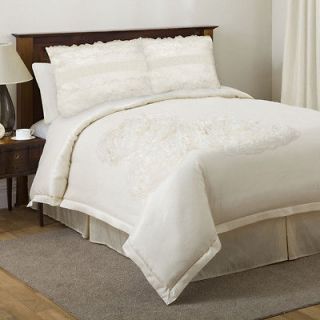 Lush Decor La Sposa Ivory 4 piece King/Cal King size Comforter Set