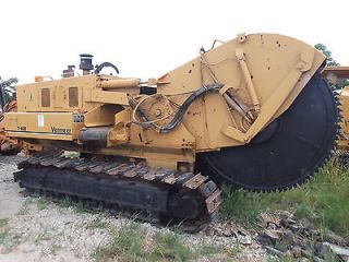 91 vermeer t655 rock saw trencher also have trencher attachment