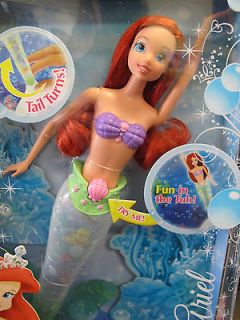 Barbie Disney The Little Mermaid SPARKLE & SPLASH ARIEL Fun in the Tub 