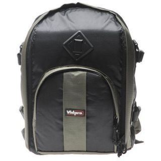 Vidpro BP 200 Photo Pack Digital SLR Camera Backpack Case (Sage/Black)