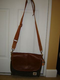 NWT FOSSIL Workman Commuter Messenger Bag SOLD OUT $188.00 Canvas 
