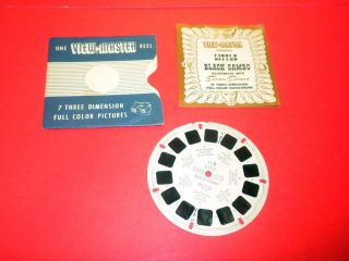little black sambo ft8 viewmaster reel with booklet time left