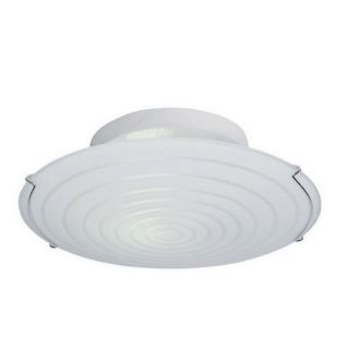 white fluorescent flush ceiling light fixture nib 