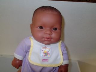 BERENGUER BLACK AFRICAN AMERICAN VINYL BABY DOLL   13  SO CUTE