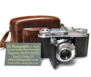 Voigtlander Vito II camera with case, Skopar 50mm f3.5, RS Photo 