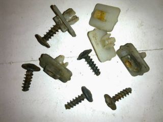 vw golf mk1 scirocco mk2 bodykit clips screws x 5  12 82 