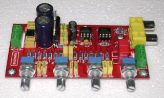 stereo preamplifier volume control board ne5532 kit new from hong