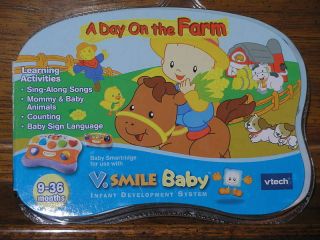 new v smile vsmile baby on the farm game smartridge