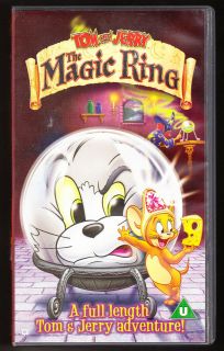 TOM AND JERRY   THE MAGIC RING   VHS PAL (UK) VIDEO   NEW AND SEALED