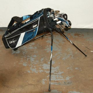 Walter Hagen MS2 Mens Golf Club Bag Set Clubs Irons, Wedge