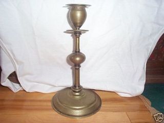 brass or bronze candlestick warsaw poland norblin co time left