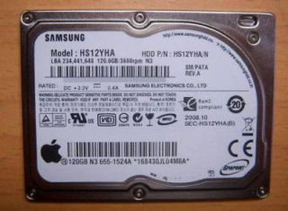 Samsung HS12YHA 120GB HDD iPod Classic Zune New 90 days Warranty
