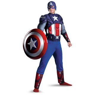 Adult Marvel Avengers Iron Man Captain America Thor Hulk Blk Widow 