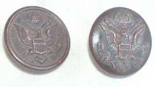 ORIGINAL SCOVILL MFG WATERBURY MILITARY ARMY EAGLE JACKET BUTTONS FREE 