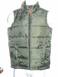Boys Weatherproof Garment Co. Authentic Outerwear Green Vest Size M