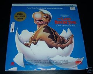 the land before time digital laser videodisc 1989 used time
