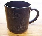 Jack Daniels Old No 7 Old Time Tennessee Whiskey Black Glass Coffee 
