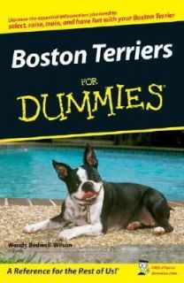 boston terriers for dummies  7 60 buy