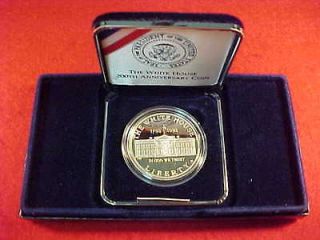 newly listed 1992 white house 200th anniversary coin time left