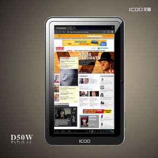   D50W Capacitive Tablet PC Android 4.0 Allwinner A13 1.5Ghz 8GB Wifi