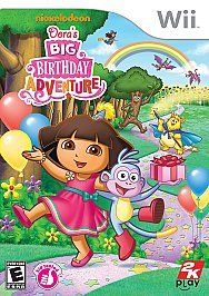 DORAS BIG BIRTHDAY ADVENTURE (Wii, 2010) WHERE IS THE BIRTHDAY GIRL 