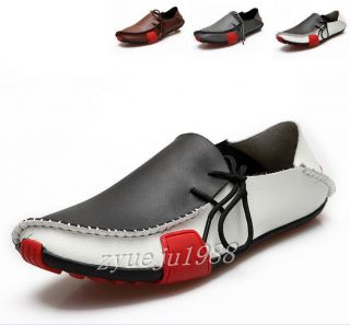 HOT 2012 Mens Casual Shoes Genuine Leather Driving Moccasins Slip On