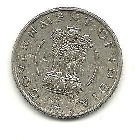 very nice higher grade 1954 india 1 4 rupee